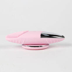 Facial cleanser wireless charging silicone sonic facial wash brush massage and cleaning artifact lifting and tightening beauty device beautification