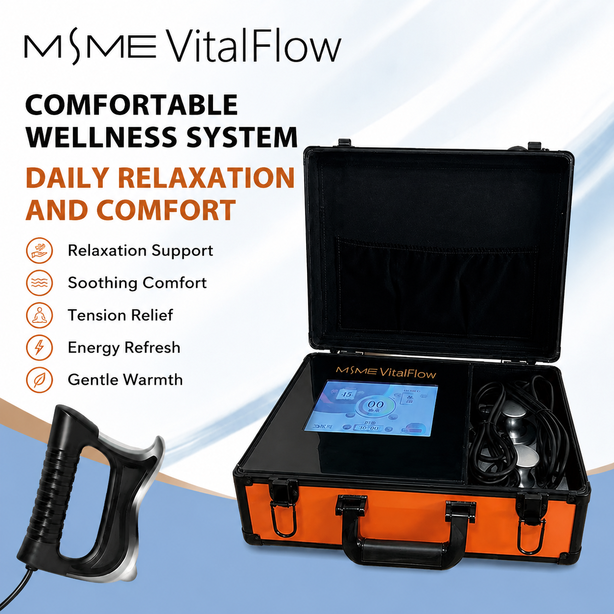 Bio-Microcurrent Meridian Massager – 3-in-1 Health Preservation Instrument for Wellness - Image 3