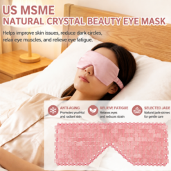 Rose Quartz Jade Eye Mask Cover